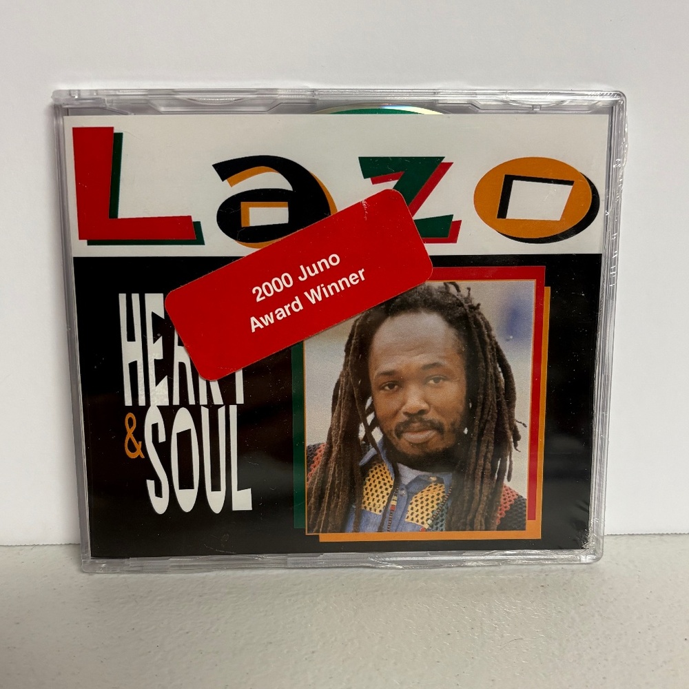Vintage 2000 Lazo Heart & Soul CD Sealed Juno Award Winner Music